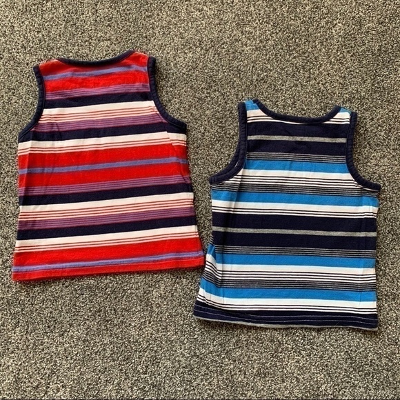 Jumping Beans Striped Tank Tops Set of 2 - 12M - Picture 4 of 4